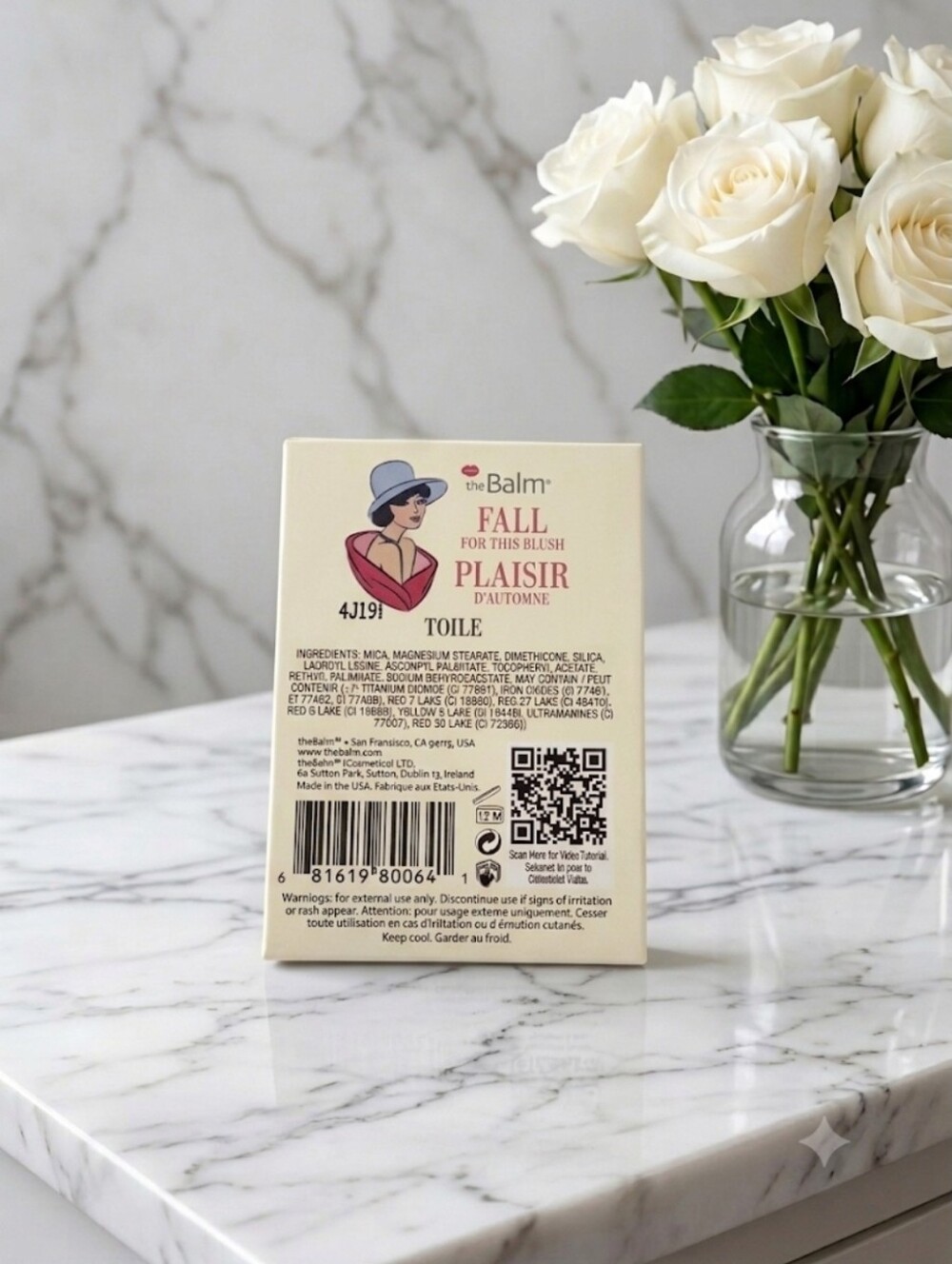 theBalm INSTAIN Powder Blush In Shade Toile ☆ RARE☆ | Read Description - Picture 3 of 4